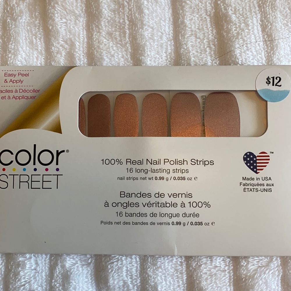 Color street nail strips gratitude is everything